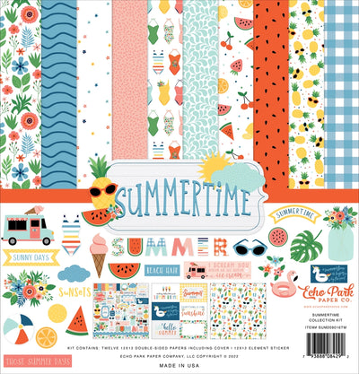 SUMMERTIME 12x12 Collection Kit - Echo Park