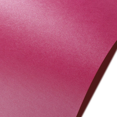 Azalea Neenah Stardream. Pink cardstock with a faint pearlescent sheen.