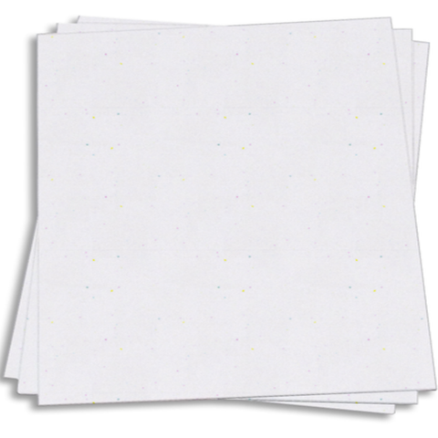 125 White Parchment 65lb Cover Weight Paper - 4 X 9 (4X9 Inches