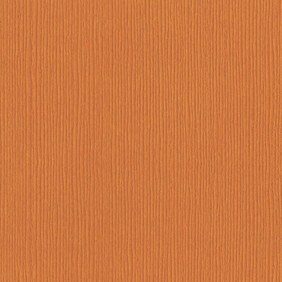 Bazzill Basics TANGELO - orange cardstock - 12x12 inch - 80 lb - textured scrapbook paper
