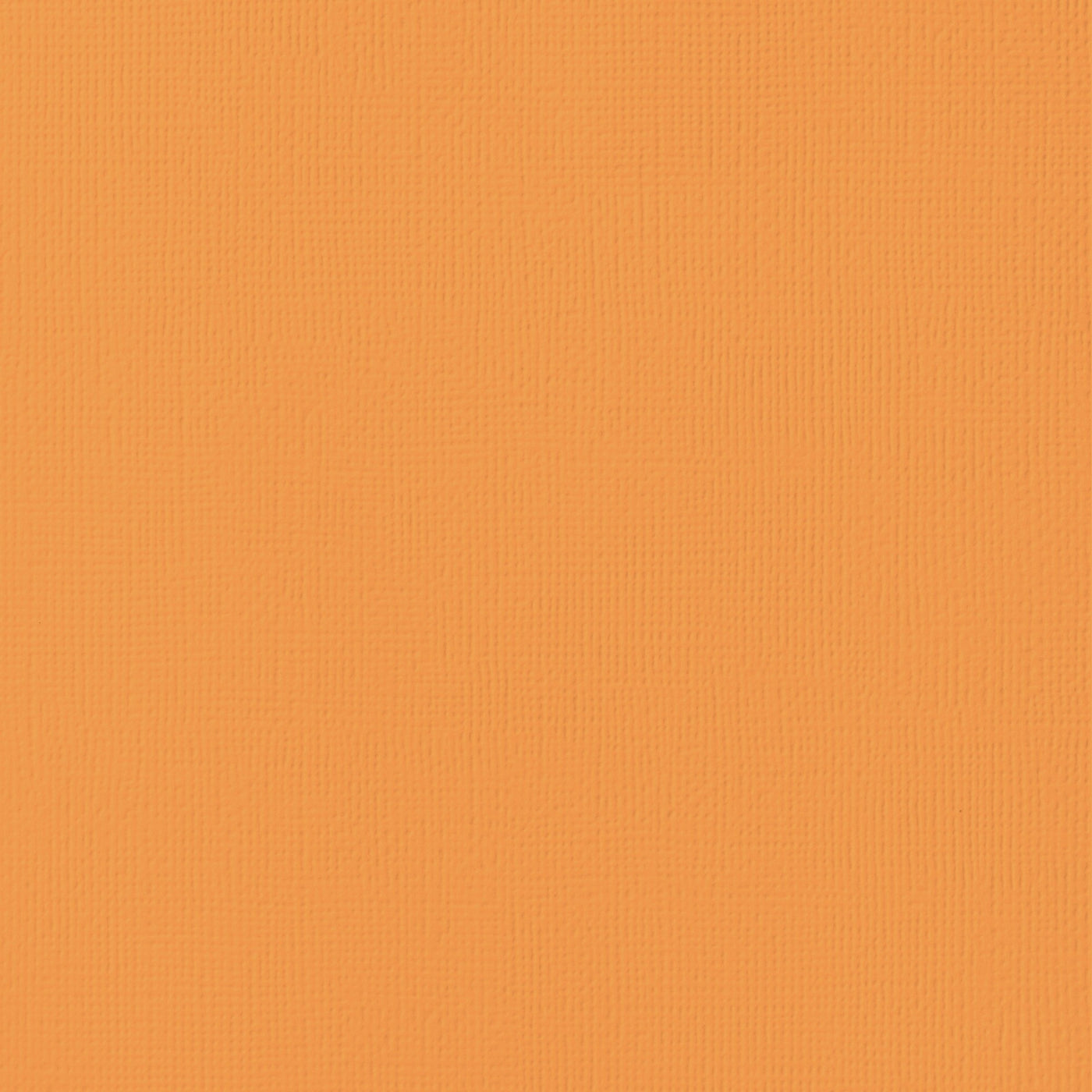 TANGERINE orange cardstock - 12x12 inch - 80 lb - textured scrapbook paper - American Crafts