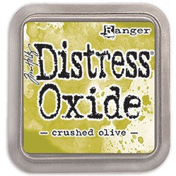CRUSHED OLIVE Distress Oxide Ink Pad - Ranger
