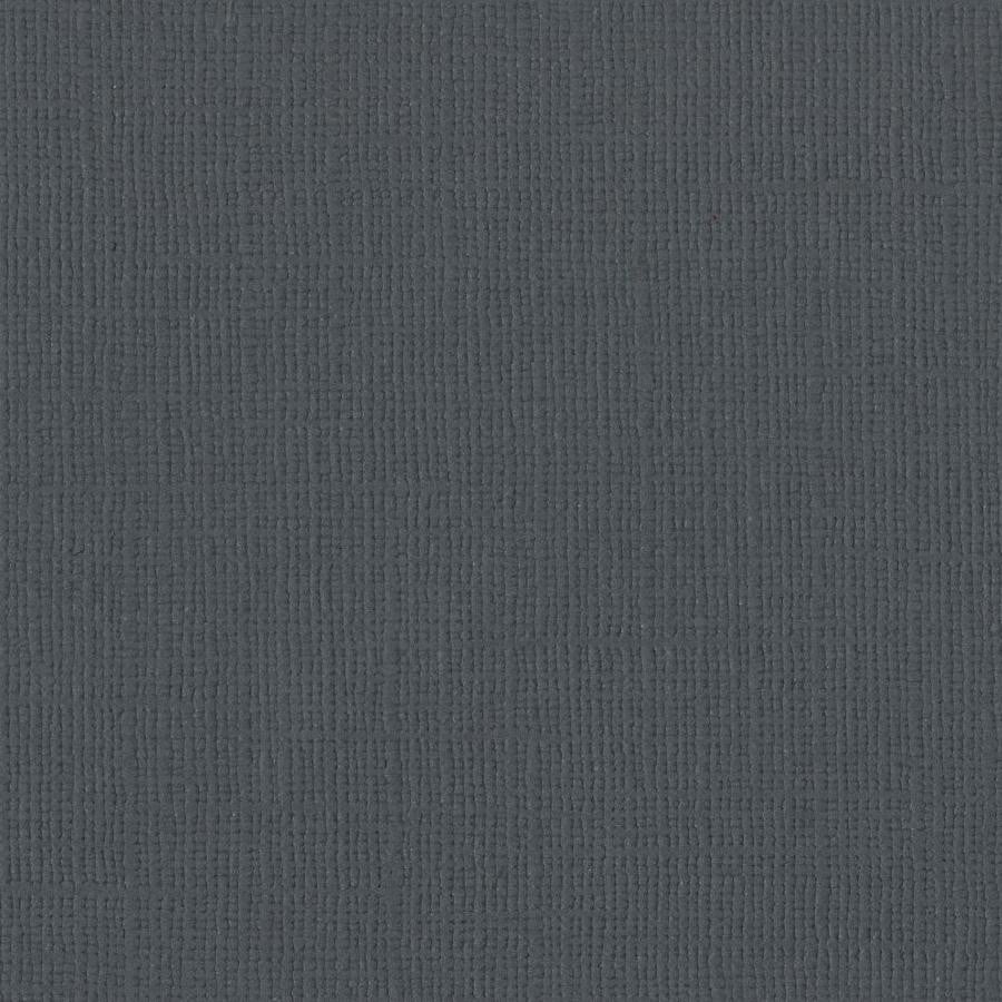 Bazzill Basics THUNDER dark gray cardstock - 12x12 inch - 80 lb - textured scrapbook paper
