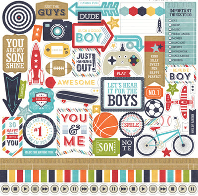 THAT'S MY BOY 12x12 Collection Kit - Echo Park