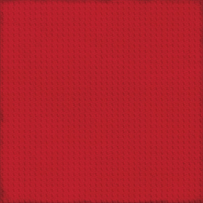 Side B - red on red mesh-weave pattern