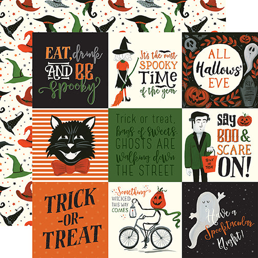 Trick or Treat 4x4 Journaling Cards