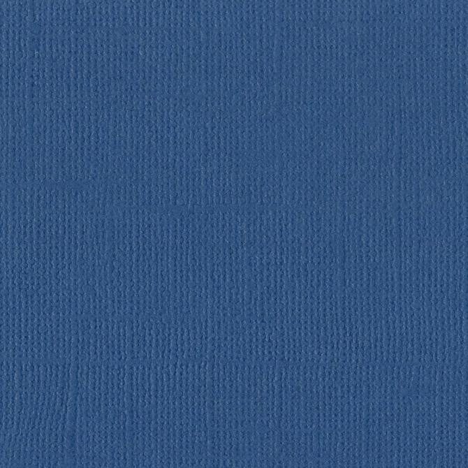 Bazzill Basics TYPHOON dark blue cardstock - 12x12 inch - 80 lb - textured scrapbook paper