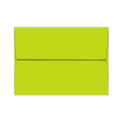 TERRA GREEN Neenah Astrobrights envelope with square flap