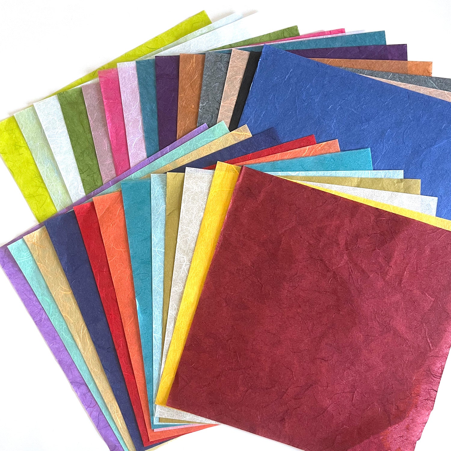 Collection Complete Paper MULBERRY PAPER Complete Collection - 29 Sheets - Thai Unryu – The 12x12 ...