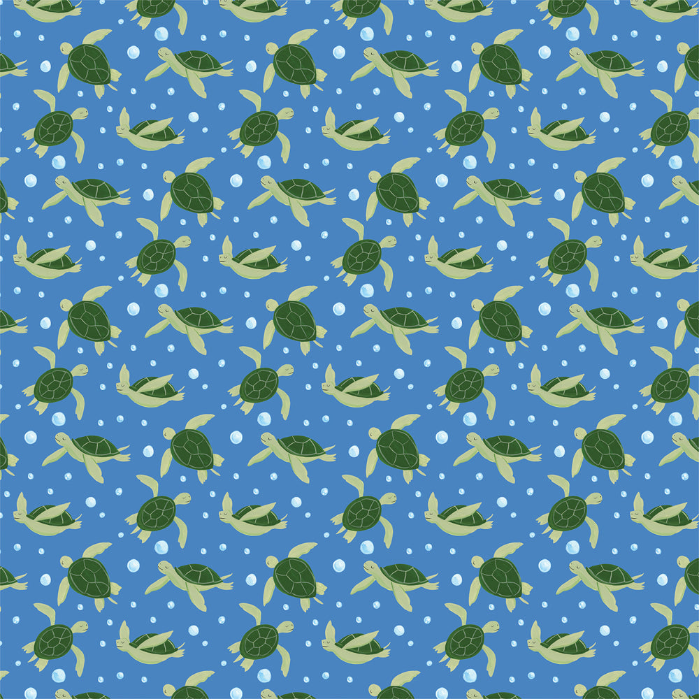 TWIRLING TURTLES - 12x12 Double-Sided Patterned Paper - Echo Park