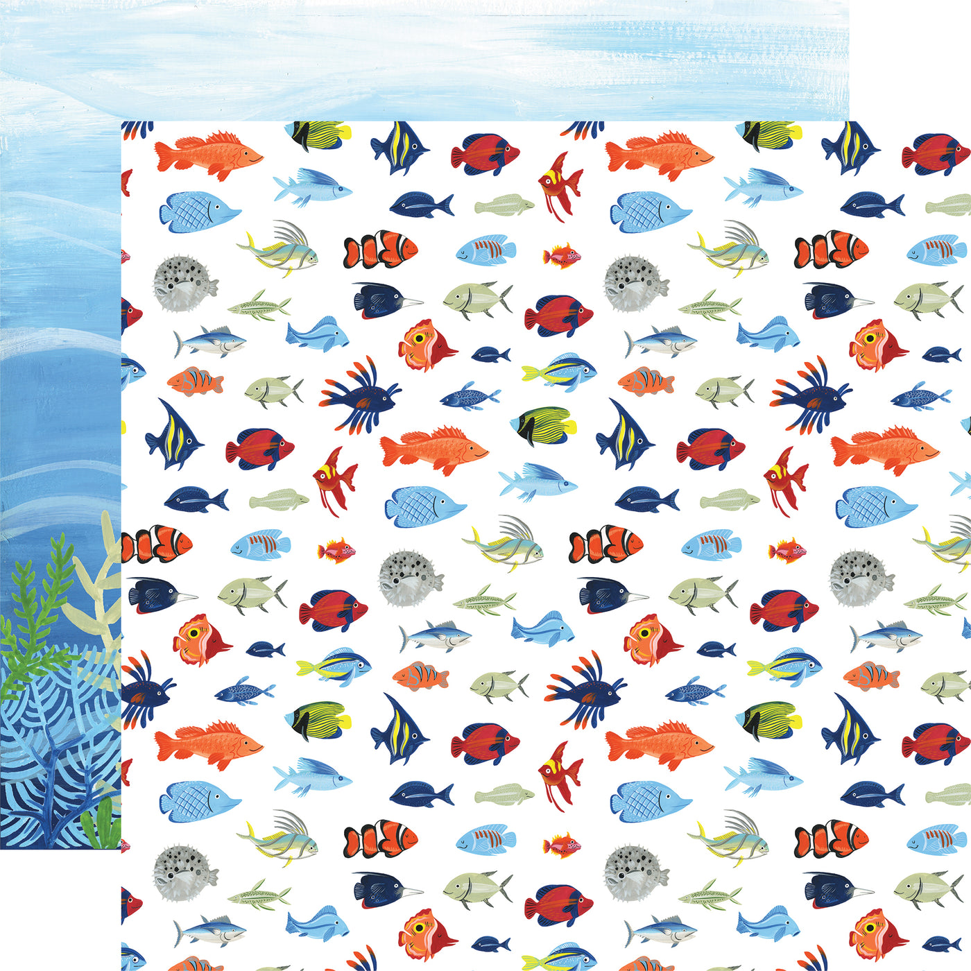 UNDER SEA ADVENTURES 12x12 Collection Kit - Echo Park