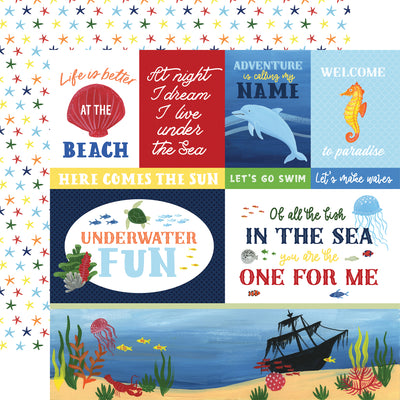 UNDER SEA ADVENTURES 12x12 Collection Kit - Echo Park