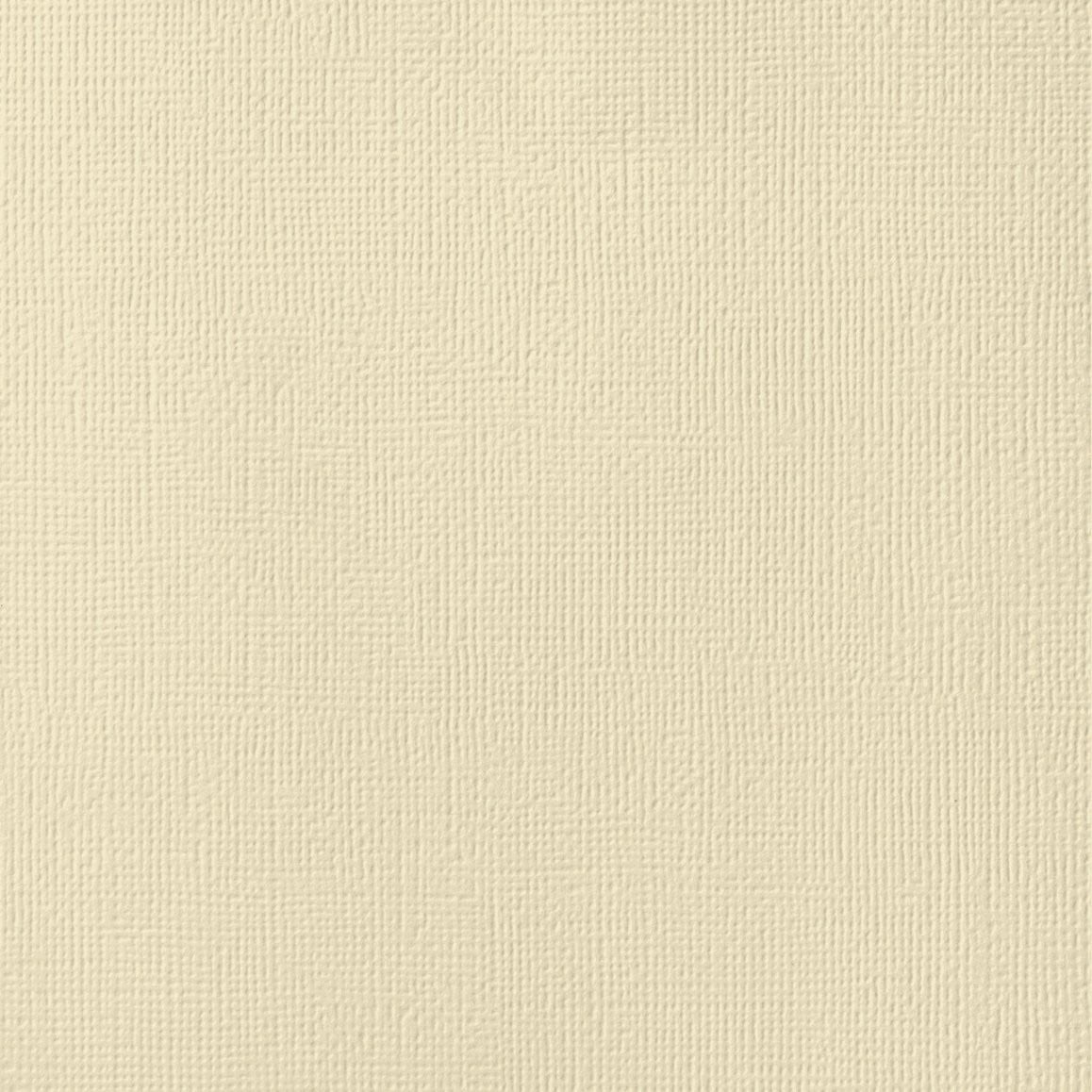 VANILLA Cardstock - 12x12 inch - 80 lb - textured scrapbook paper - American Crafts