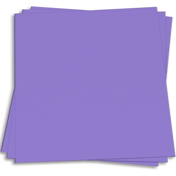 VENUS VIOLET - violet blue 12x12 smooth cardstock - Neenah Astrobrights collection