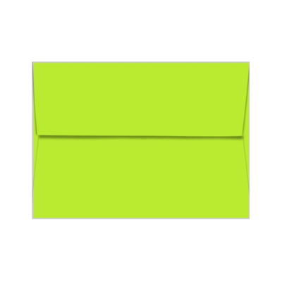 VULCAN GREEN Neenah Astrobrights envelope with square flap