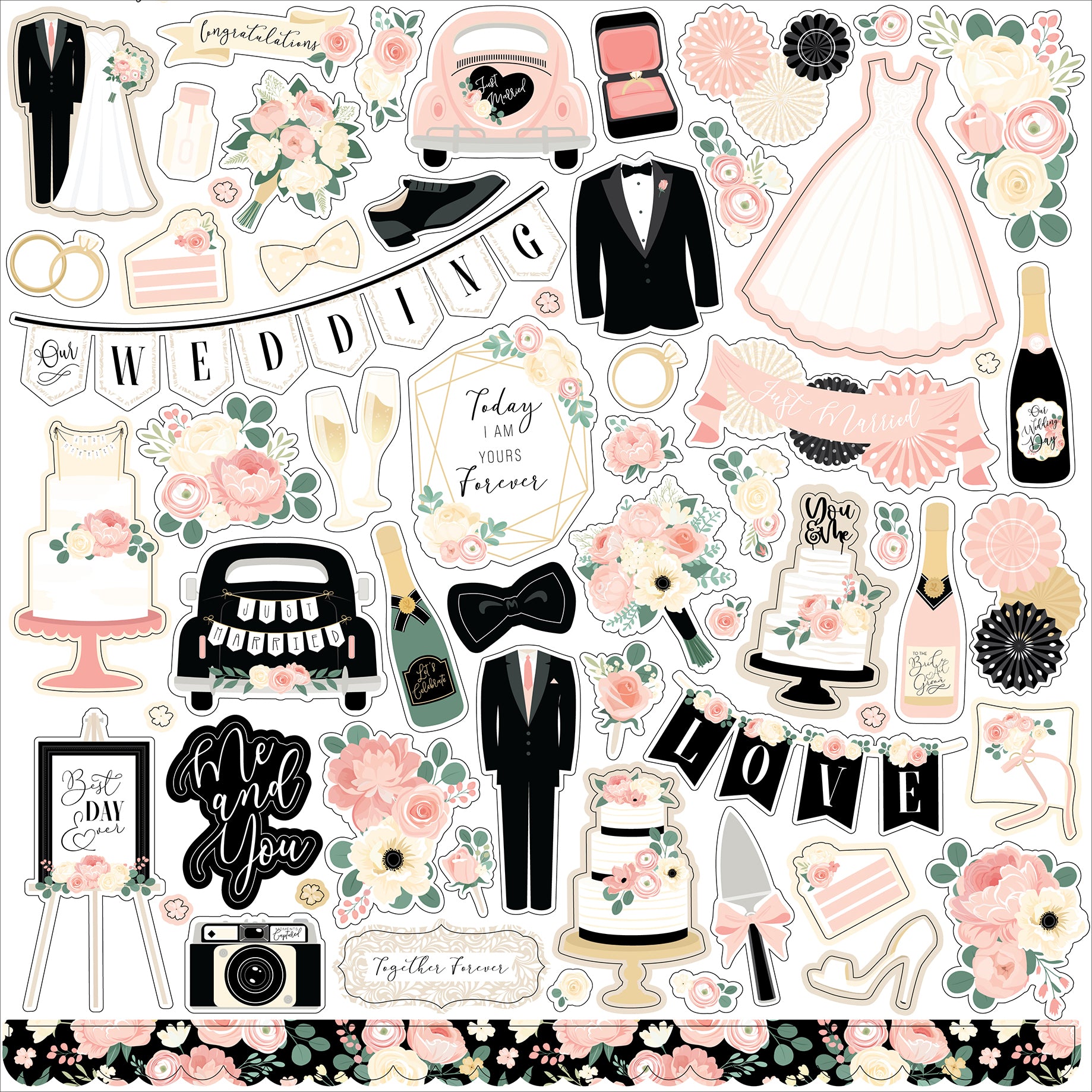 Our Wedding Collection Kit - Echo Park Paper Co.