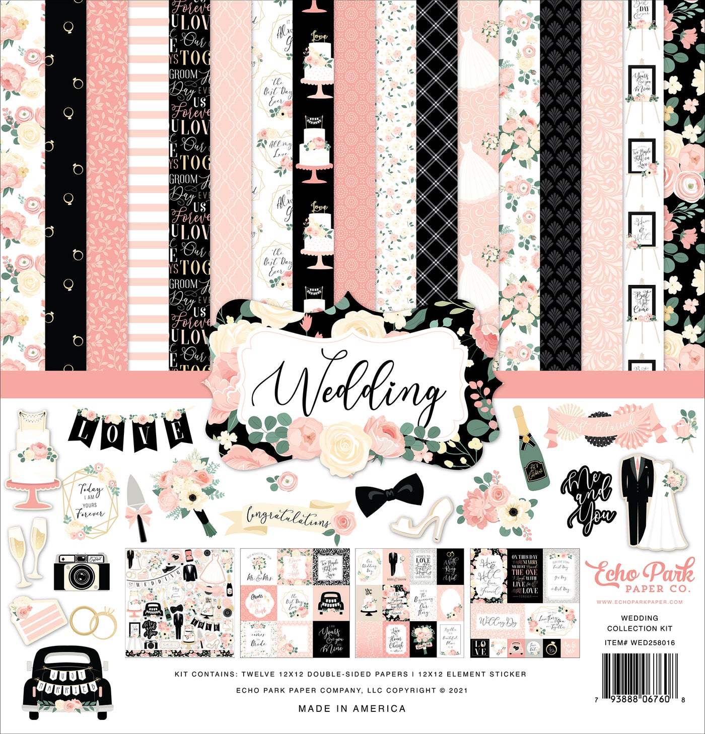 WEDDING 12x12 Collection Kit - Echo Park