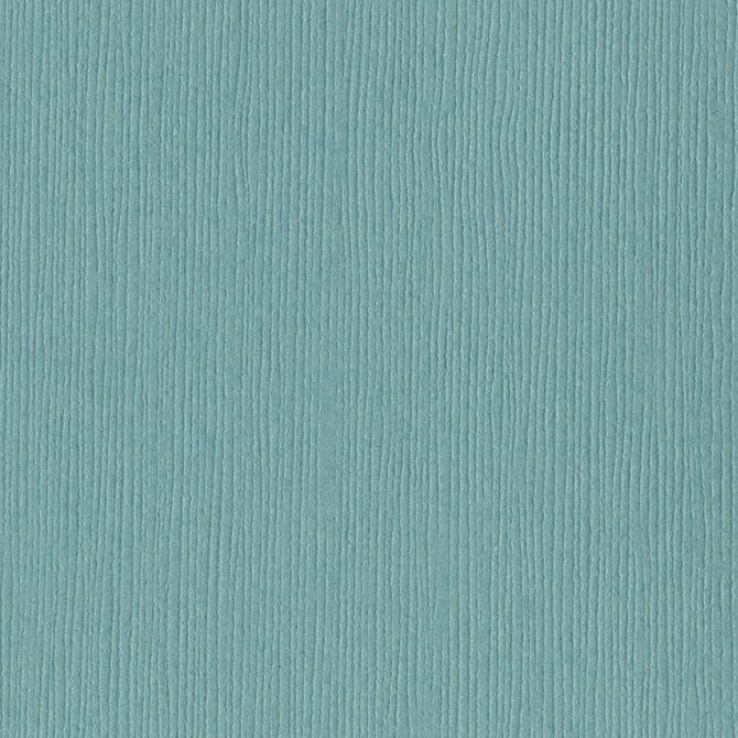 WHIRLPOOL blue-green cardstock - 12x12 - 80lb - textured scrapbook paper - Bazzill 300923