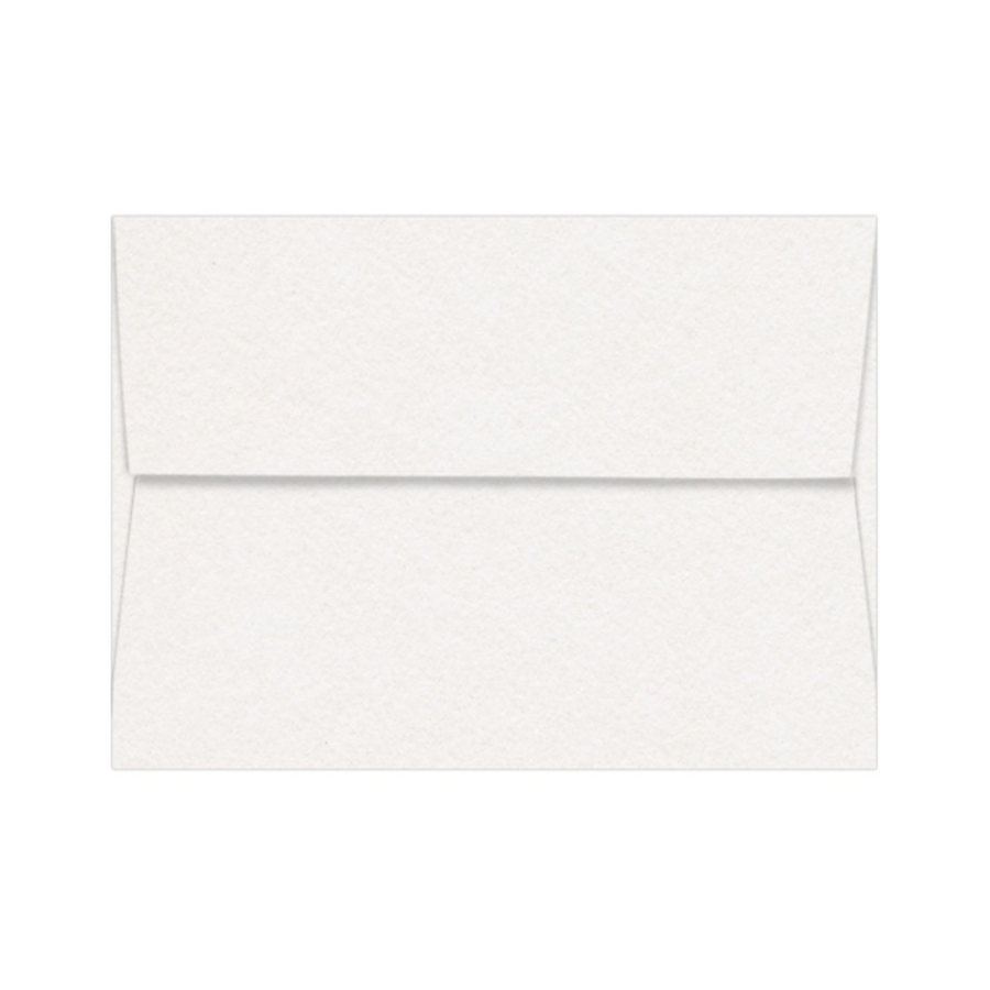 WHIP CREAM - white Pop-Tone invitation envelope  with square flap envelope