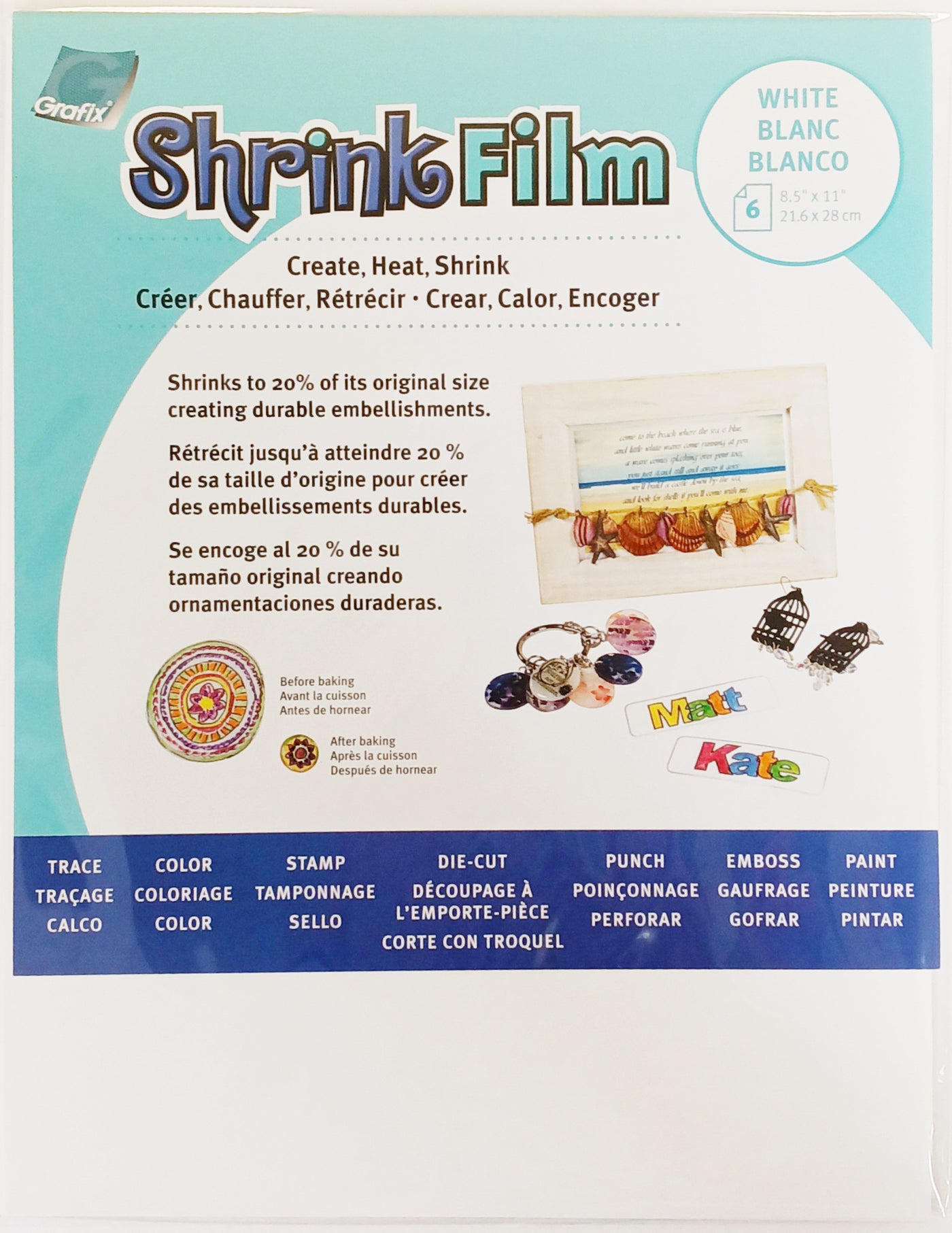 SHRINK FILM  - Nine Different Types - Grafix