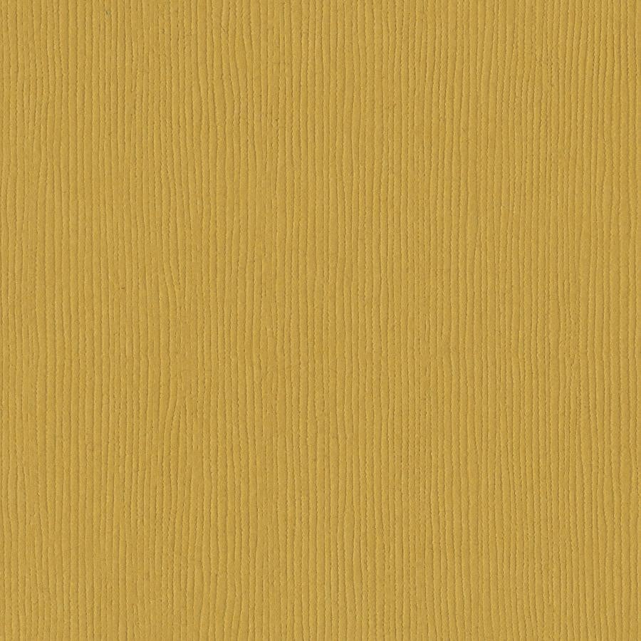 Bazzill Basics YUKON GOLD cardstock - 12x12 inch - 80 lb - textured scrapbook paper