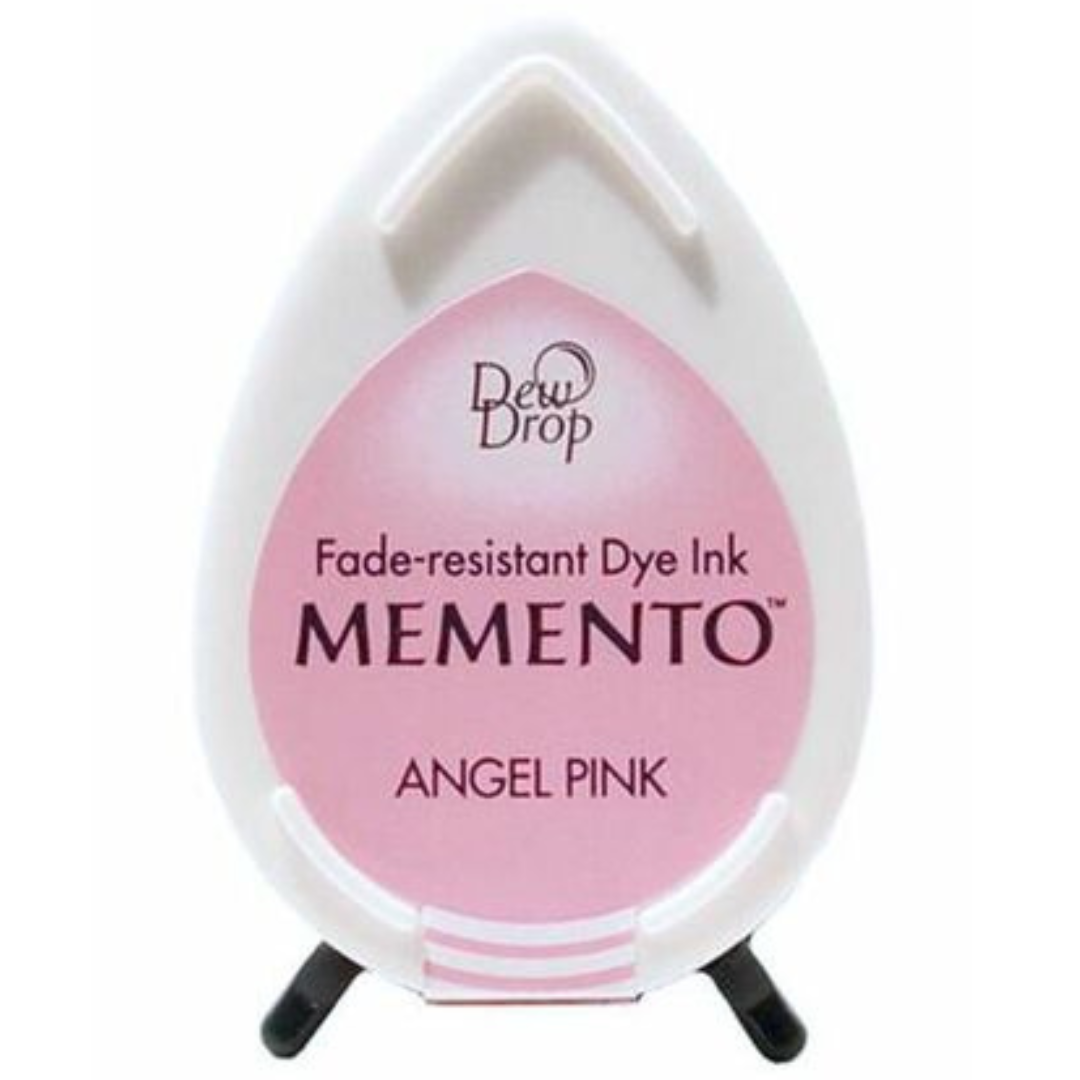 ANGEL PINK Memento Dew Drop Ink Pad - Tsukineko – The 12x12 Cardstock Shop