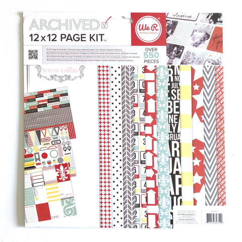 Heavyweight Cardstock 12x12 Collection (37 sheets) –  The-Whole-Kit-N-Kaboodle
