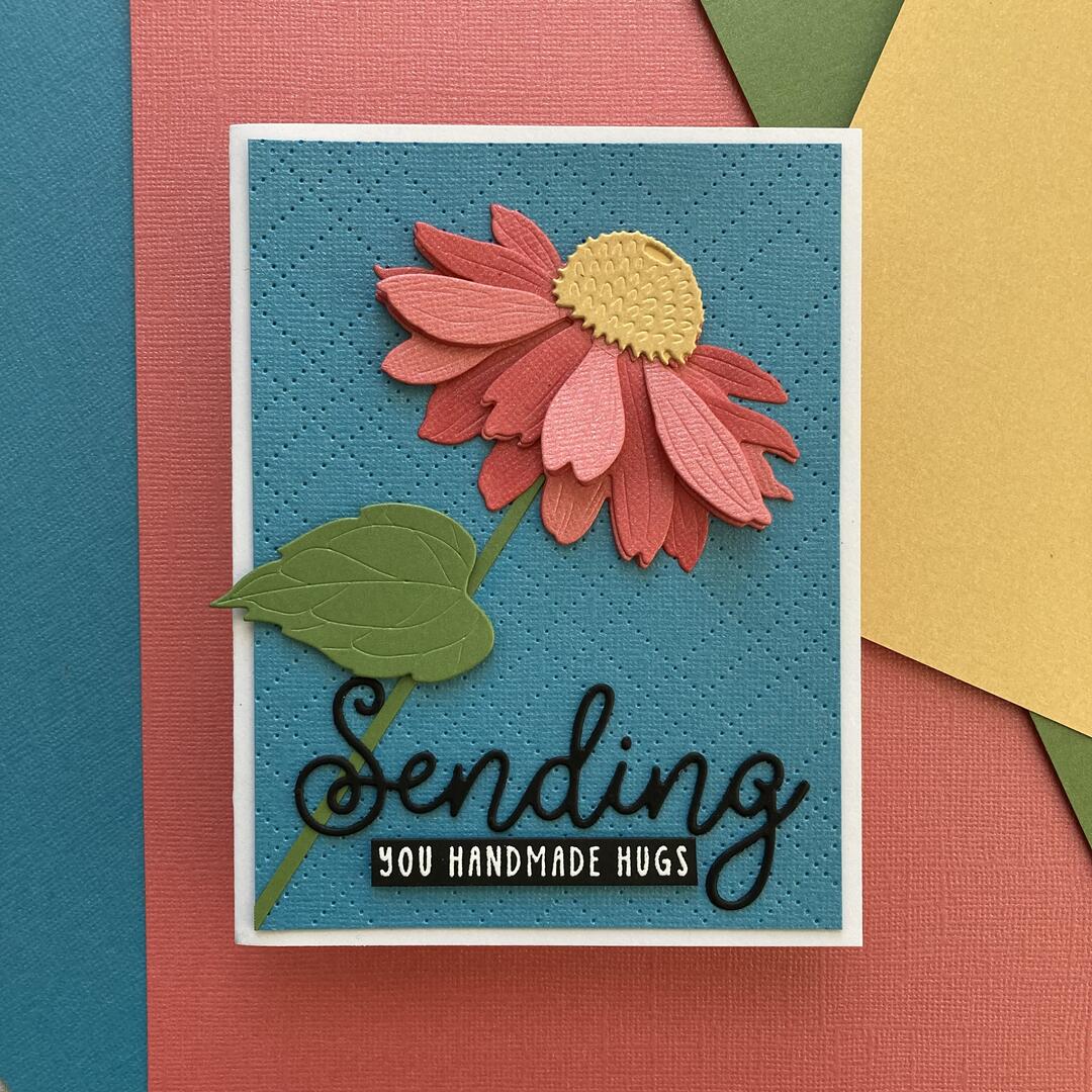 handmade card featuring Bazzill Bling in Glitz