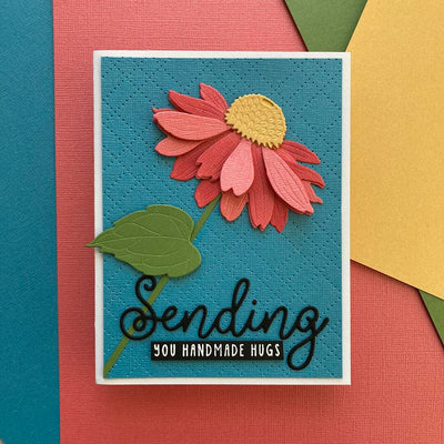 handmade card featuring Bazzill Bling in Glitz
