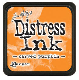 CARVED PUMPKIN Tim Holtz Mini Distress Ink Pad - Ranger