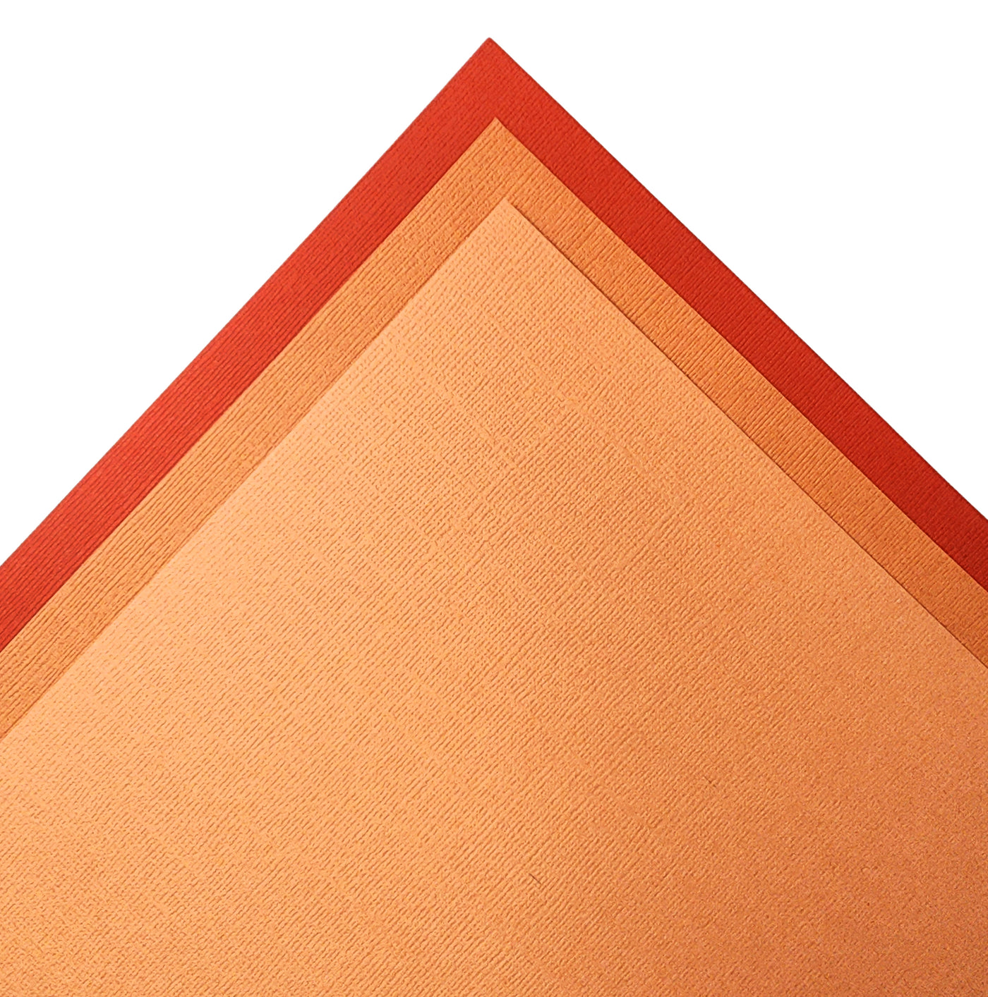 The Classic Orange monochromatic assortment includes three (3) each of four (3) shades of orange colors of Bazzill textured cardstock, Acid-free 12x12 Cardstock.