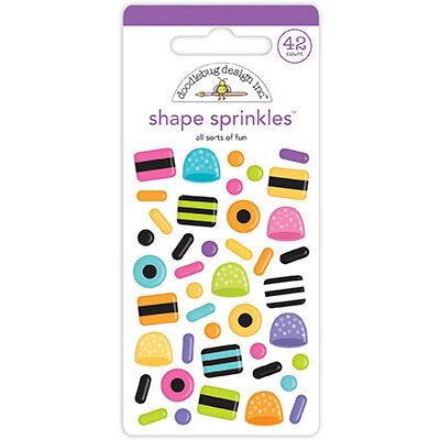 enamel candies and sprinkles