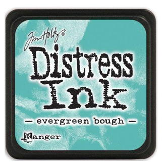 EVERGREEN BOUGH Tim Holtz Mini Distress Ink Pad - Ranger