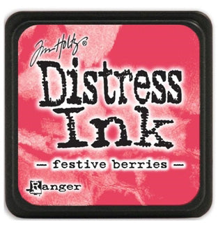 FESTIVE BERRIES Tim Holtz Mini Distress Ink Pad - Ranger