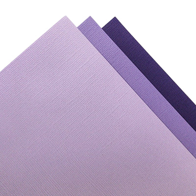 GRAPE MONO CARDSTOCK VARIETY PACK - 9 Sheets - BAZZILL 12x12 Cardstock