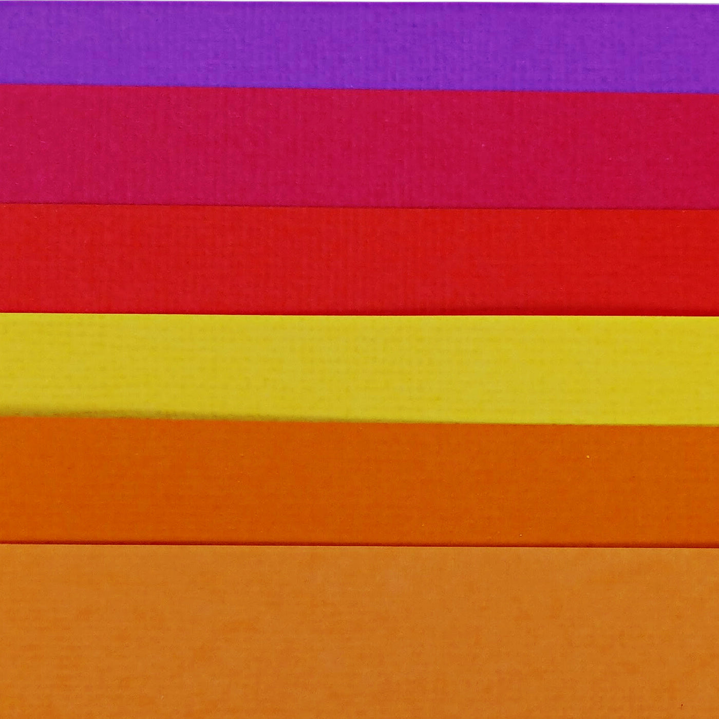 Hot Summer variety includes two (2) each of six (6) fun, and bright colors of American Crafts textured cardstock.