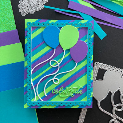 Happy Birthday card using astrobrights