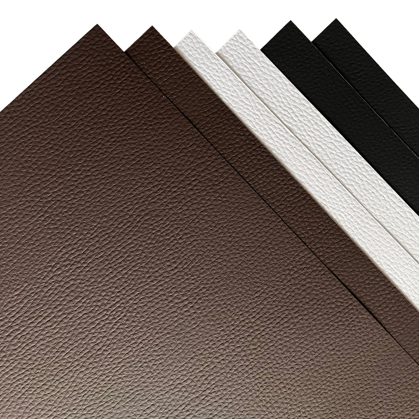 Leatherlike 12x12 Faux Leather Cardstock Variety Pack- 6 Sheets