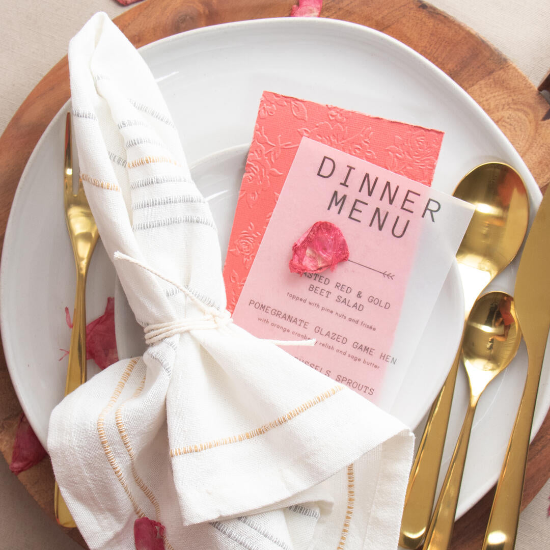 printable vellum for wedding menus and place settings