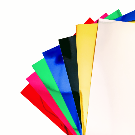 METALLIC FOIL BOARD VARIETY PACK - 8.5 x 11 Color Cardstock - 14