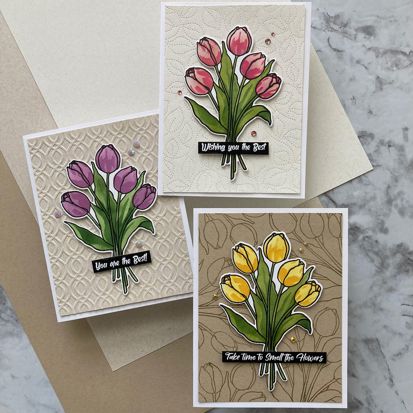 handmade cards featuring mohawk carnival kraft cardstock