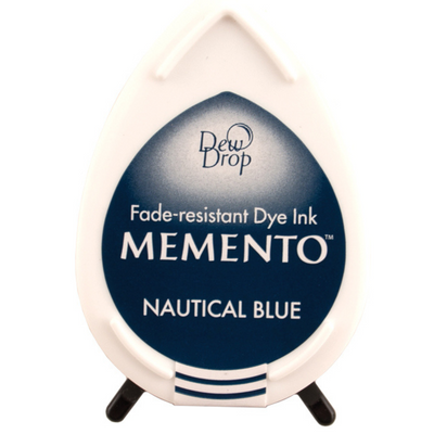 NAUTICAL BLUE TSUKINEKO Memento Dew Drop Ink Pad