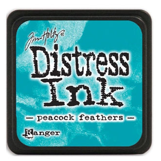 PEACOCK FEATHERS Tim Holtz Mini Distress Ink Pad - Ranger
