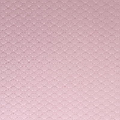 Pastel pink cardstock with raised embossed pink dots. 