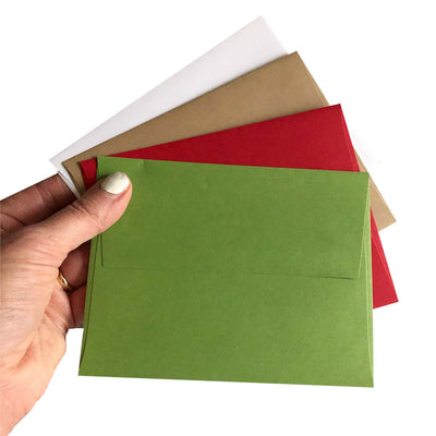 POP-TONE A2 CHRISTMAS Envelope Assortment Pack
