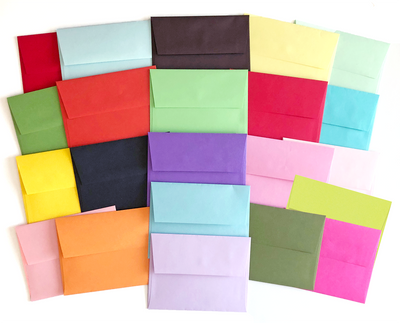 POP-TONE A2 Envelope Assortment Pack - 22 Colors