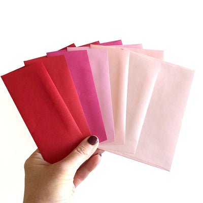 French Paper Company Pop-Tone Envelopes in Valentine Colors