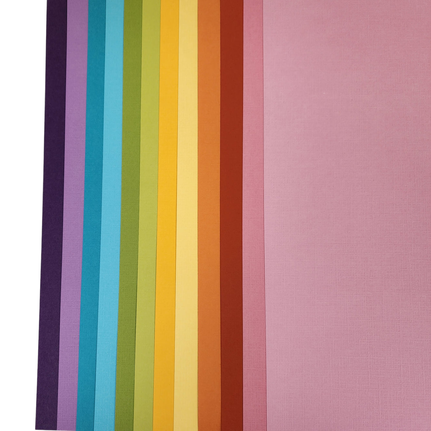 RAINBOW SHERBET CARDSTOCK VARIETY PACK - 12 Sheets - My Colors 12x12 Cardstock