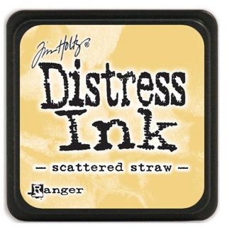 SCATTERED STRAW Tim Holtz Mini Distress Ink Pad - Ranger