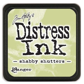 SHABBY SHUTTERS Tim Holtz Mini Distress Ink Pad - Ranger
